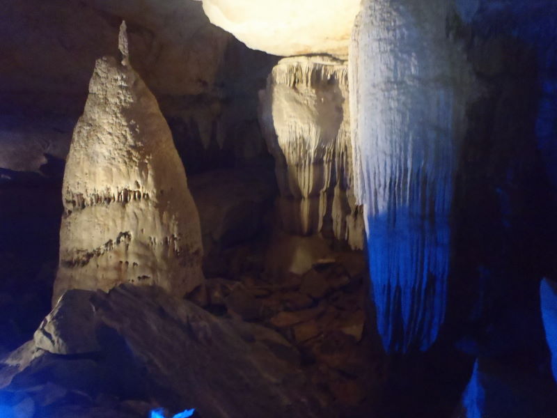 Tham Kong Lo is a karst limestone cave...