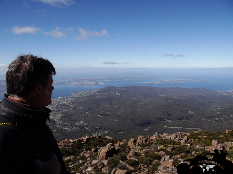 Mt Wellington - view to the south