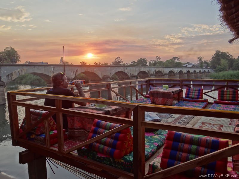 our veranda, Don Khon, Four Thousand Islands