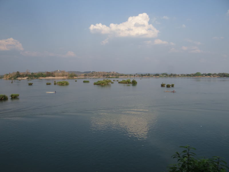 Mekong River bank, Champasak, Don Khong