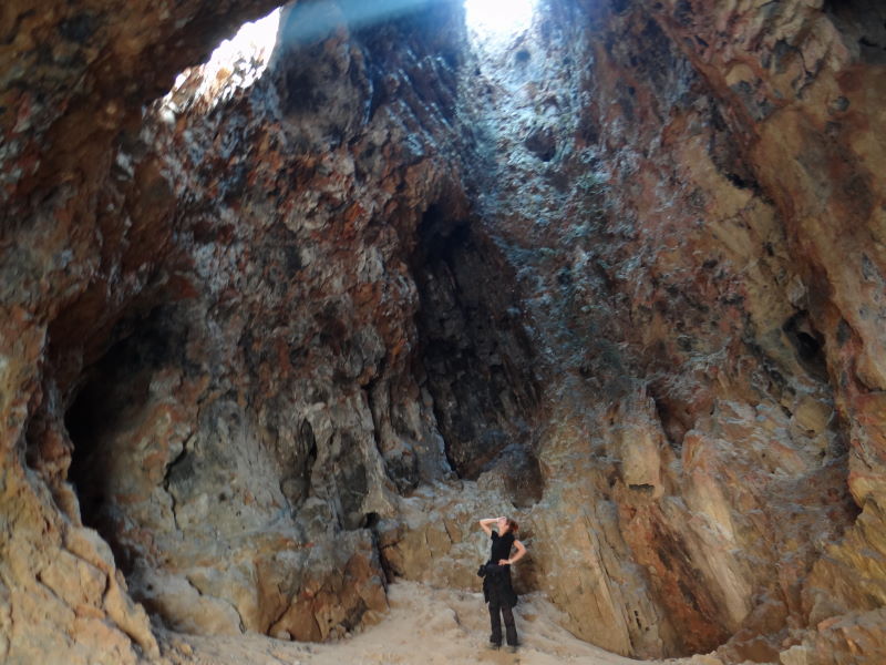 cave, Plain of Jars, close to Phonsavan