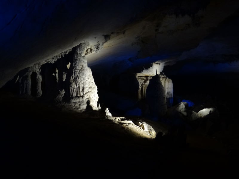  Inside the cave...