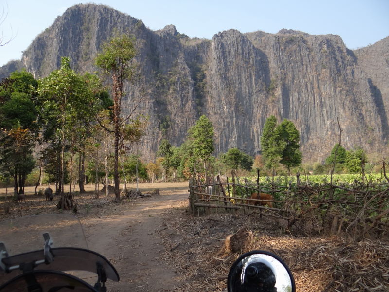 karst limestone in Phu Hin Bun National Park