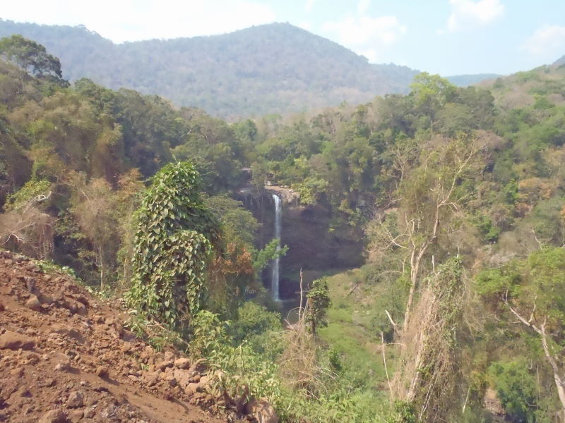 Bolaven Plateau waterfall