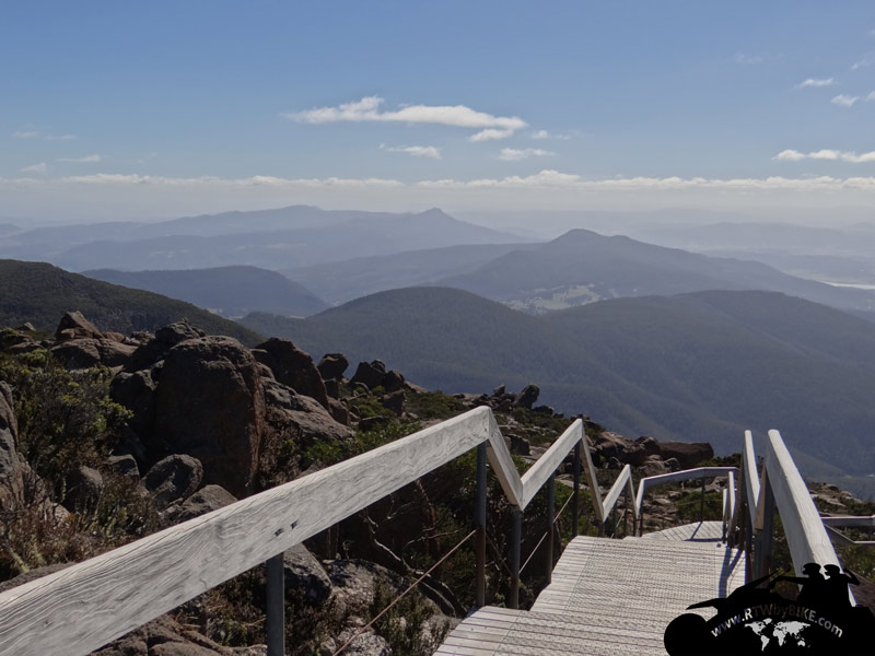 Mt Wellington - view to the east