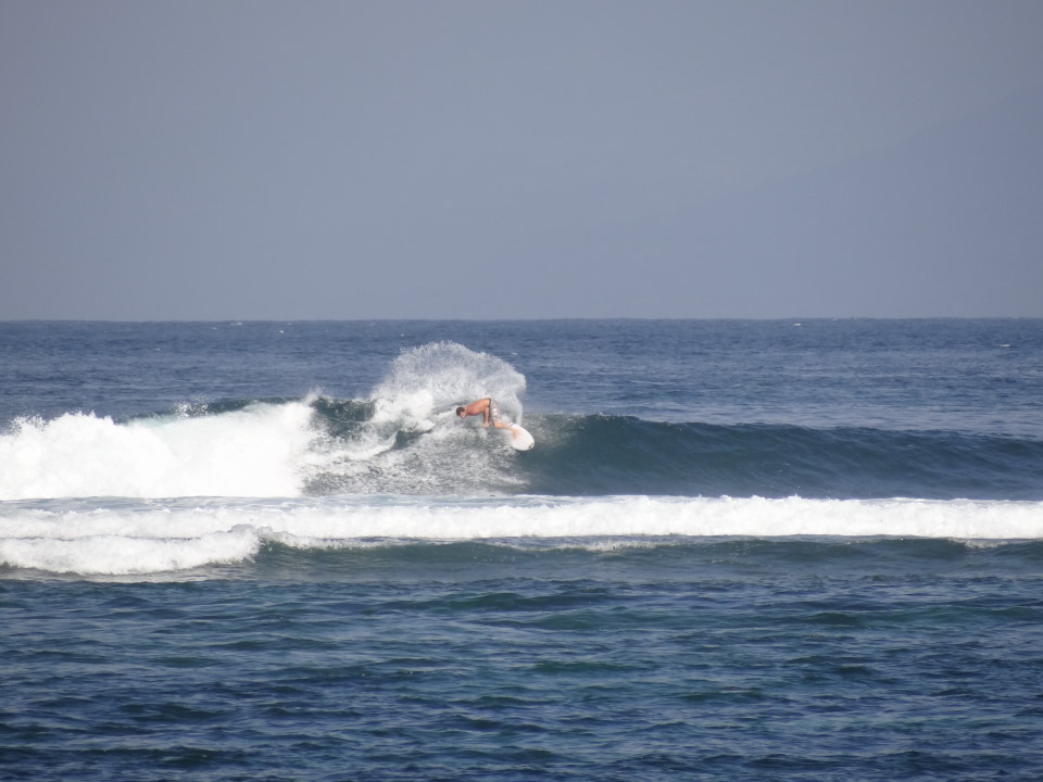 Sumbawa - Hu´u, Surfer beach