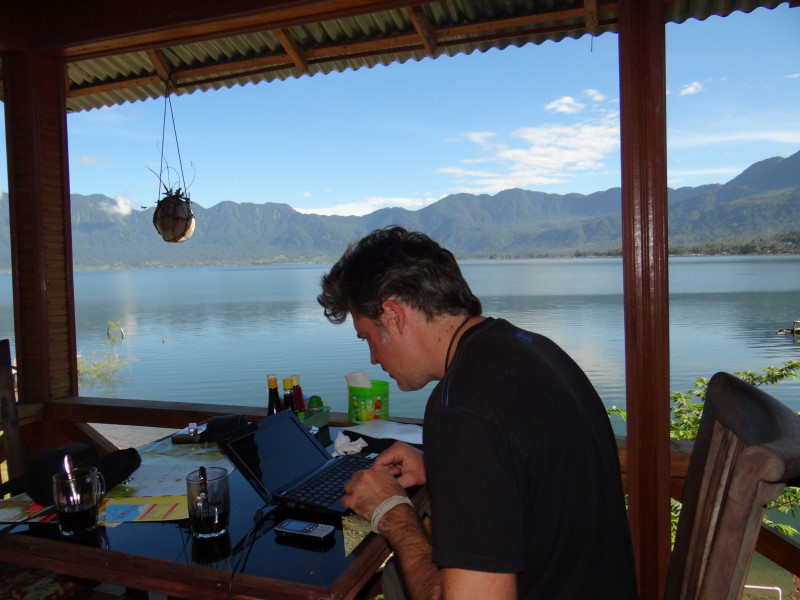 Lake Maninjau - working time