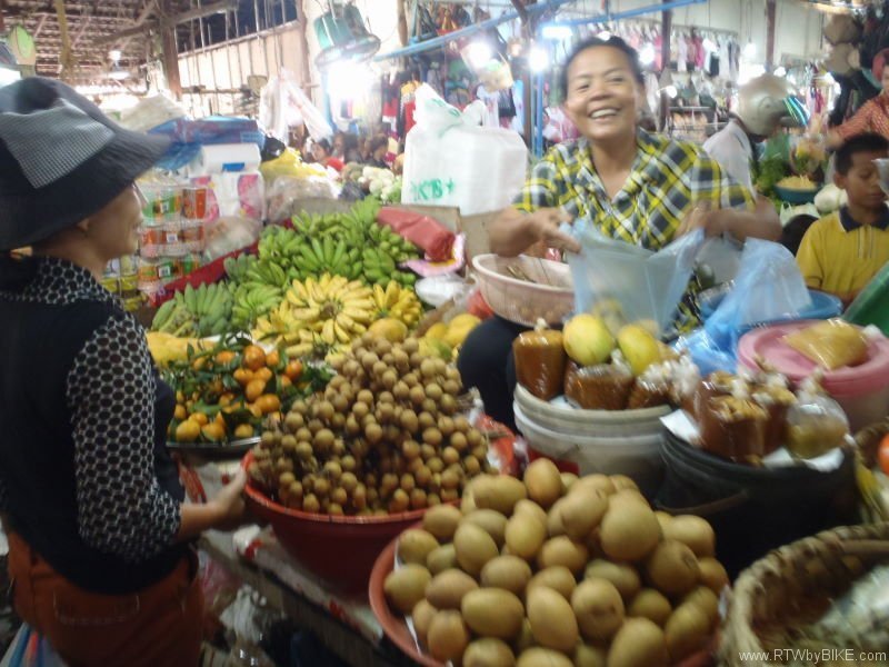 food market Siam Reap