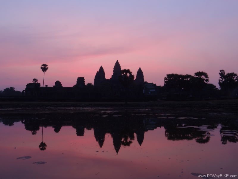 Angkor Wat is the largest first Hindu, and then Buddhist temple complex and the largest religious monument in the world
