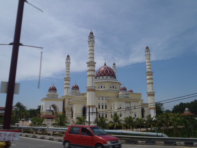 impressive mosques along the roads 