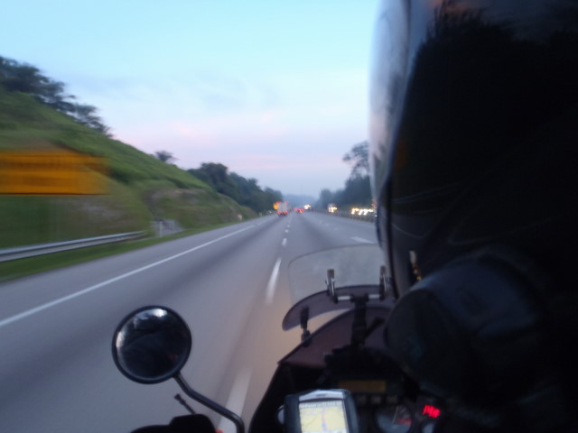 on the way to Port Klang