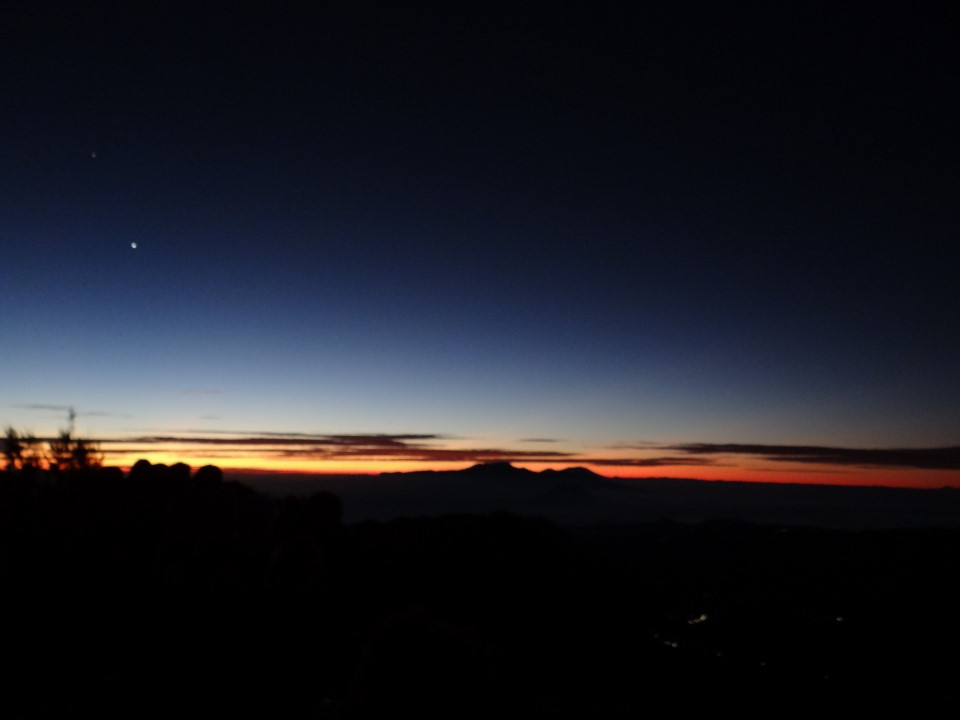 sunrise at Mt Bromo