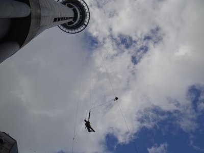 Sky tower - bungee jump