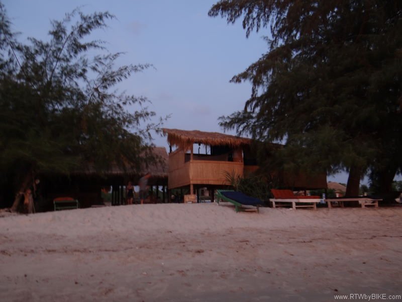 our hut, Otres Beach, Sihanoukville