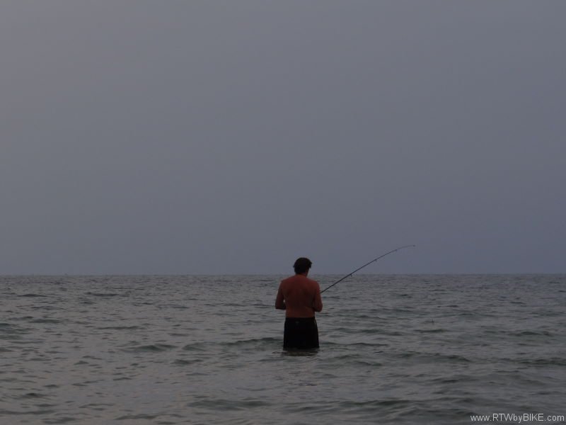 fishing, Otres Beach, Sihanoukville