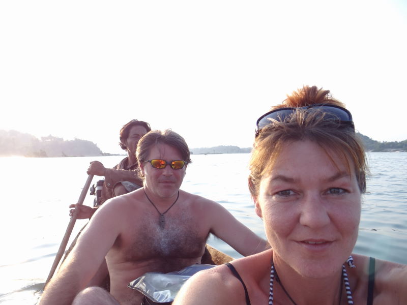 Mekong boat trip, Don Khon, Four Thousand Islands