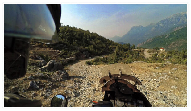 downhill gravel - Theth