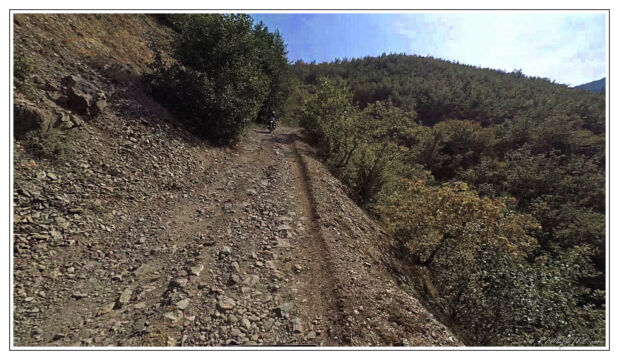 Lovely loose gravel  -Theth