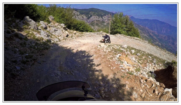 picking the bike - Theth